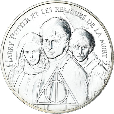 Francia, 
            
               10 Euro, 
            
               Harry Potter et les reliques de la mort