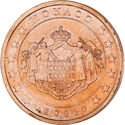 Mónaco, 
            
               Rainier III, 
            
               2 Euro Cent