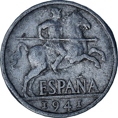 España, 
            
               10 Centimos, 
            
               1941