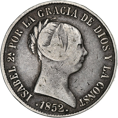 España, 
            
               Isabel II, 
            
               10 Reales