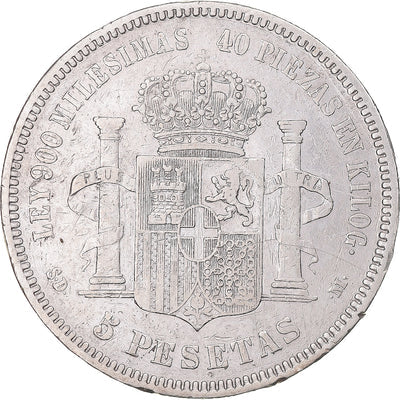 Moneda, 
            
               España, 
            
               Amadeao I