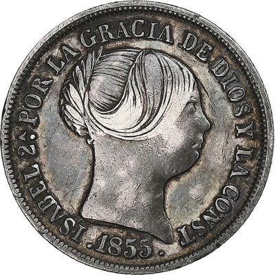 España, 
            
               Isabel II, 
            
               2 Reales