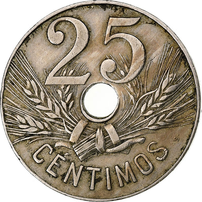 España, 
            
               Alfonso XIII, 
            
               25 Centimos