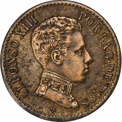 España, 
            
               Alfonso XIII, 
            
               Centimo