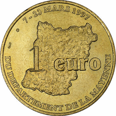 Francia, 
            
               1 Euro, 
            
               1997