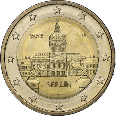 ALEMANIA - REPÚBLICA FEDERAL, 
            
               2 Euro, 
            
               2018