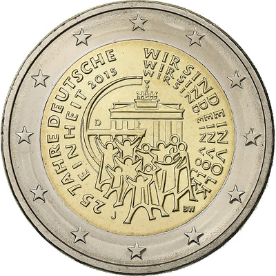 Alemania, 
            
               2 Euro, 
            
               25 years