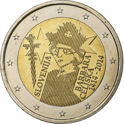 Eslovenia, 
            
               2 Euro, 
            
               2014