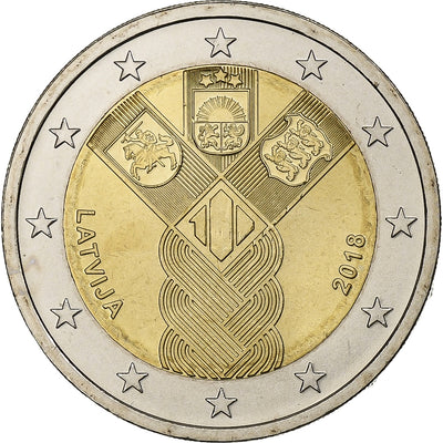 Lituania, 
            
               2 Euro, 
            
               2018