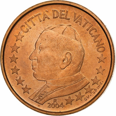 CIUDAD DEL VATICANO, 
            
               John Paul II, 
            
               Euro Cent