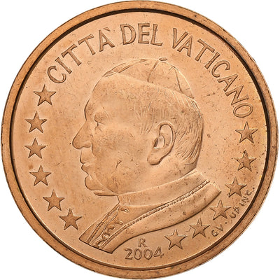 CIUDAD DEL VATICANO, 
            
               John Paul II, 
            
               5 Euro Cent