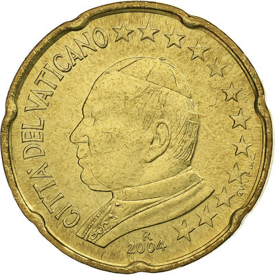 CIUDAD DEL VATICANO, 
            
               John Paul II, 
            
               20 Euro Cent