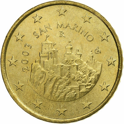 San Marino, 
            
               50 Euro Cent, 
            
               2003