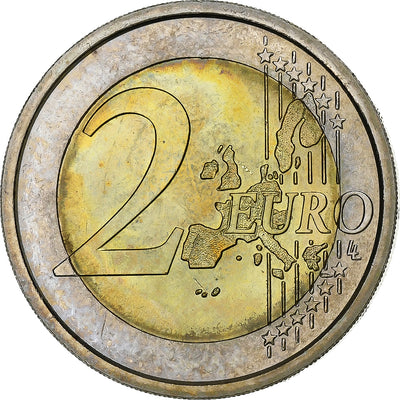 Italia, 
            
               2 Euro, 
            
               Constitution Europeen