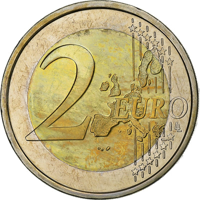 Luxemburgo, 
            
               2 Euro, 
            
               Grand Duc Guillaume