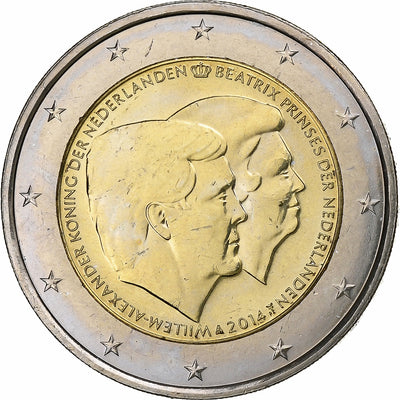 Países Bajos, 
            
               2 Euro, 
            
               2014