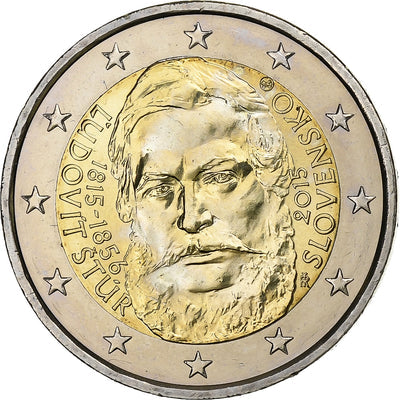 Eslovaquia, 
            
               2 Euro, 
            
               2015