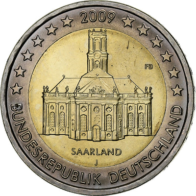 ALEMANIA - REPÚBLICA FEDERAL, 
            
               2 Euro, 
            
               2009