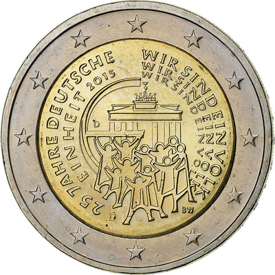 Alemania, 
            
               2 Euro, 
            
               2015