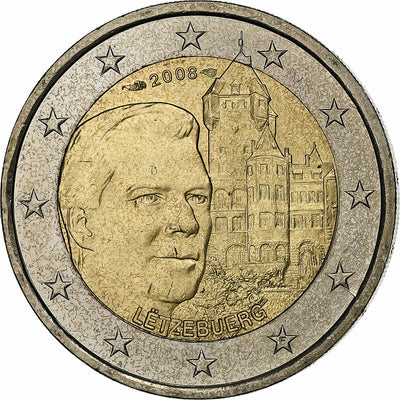 Luxemburgo, 
            
               Henri, 
            
               2 Euro