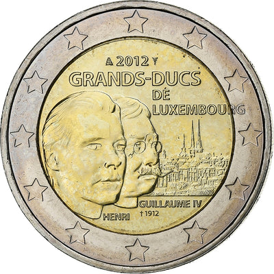 Luxemburgo, 
            
               2 Euro, 
            
               2012