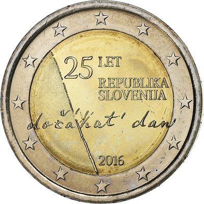 Eslovenia, 
            
               2 Euro, 
            
               2016