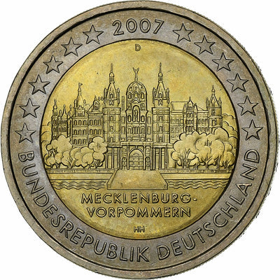 Alemania, 
            
               2 Euro, 
            
               2007