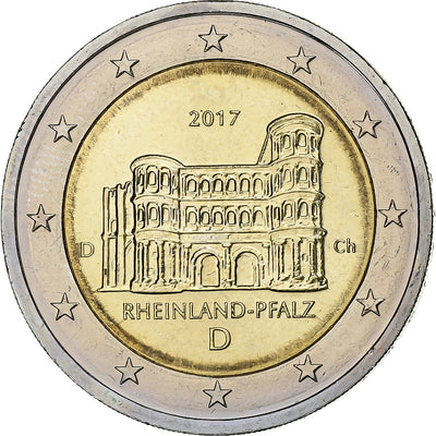 ALEMANIA - REPÚBLICA FEDERAL, 
            
               2 Euro, 
            
               2017