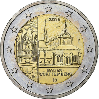 ALEMANIA - REPÚBLICA FEDERAL, 
            
               2 Euro, 
            
               2013