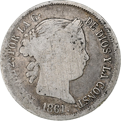 España, 
            
               Isabel II, 
            
               4 Réales