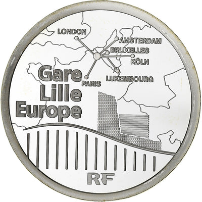 Francia, 
            
               10 Euro, 
            
               gare Lille Europe TGV