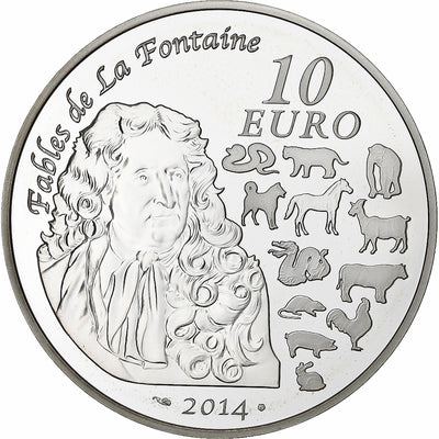 Francia, 
            
               10 Euro, 
            
               Année du Cheval