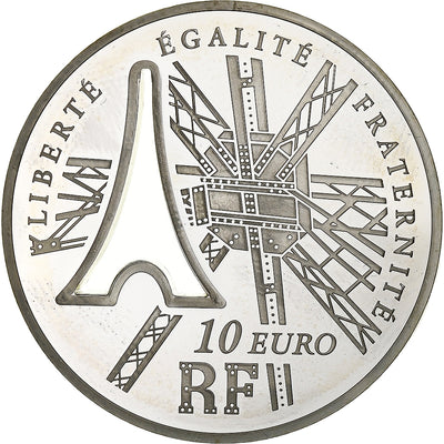 Francia, 
            
               10 Euro, 
            
               Gustave Eiffel