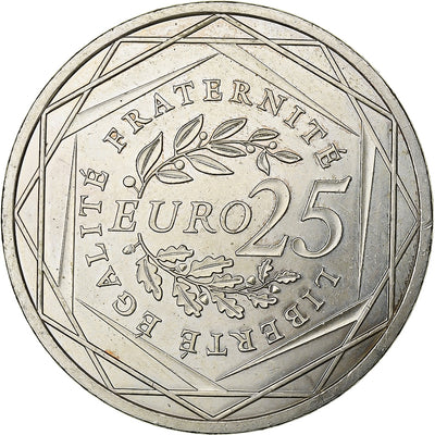 Francia, 
            
               25 Euro, 
            
               2009