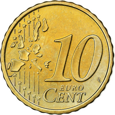 Finlandia, 
            
               10 Euro Cent, 
            
               2006