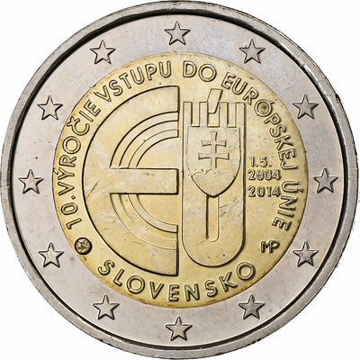 Eslovaquia, 
            
               2 Euro, 
            
               European Union