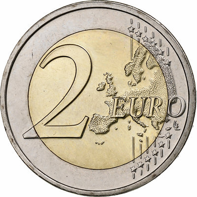 Malta, 
            
               2 Euro, 
            
               Independence in 1964