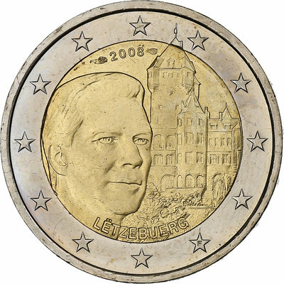 Luxemburgo, 
            
               2 Euro, 
            
               Henri I Château de Berg