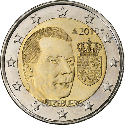 Luxemburgo, 
            
               2 Euro, 
            
               Henri I Duke Henri