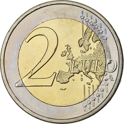 Luxemburgo, 
            
               2 Euro, 
            
               Henri I National Anthem