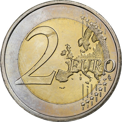 Luxemburgo, 
            
               2 Euro, 
            
               Henri I Accession of Charlotte