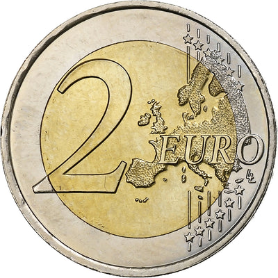 Luxemburgo, 
            
               2 Euro, 
            
               Henri I Palais Grand-Ducal