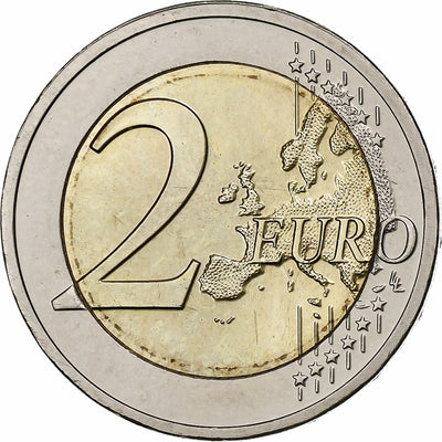 Luxemburgo, 
            
               2 Euro, 
            
               Henri I Golden Jubilee