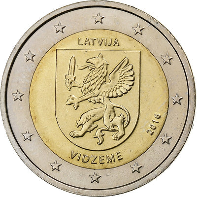 Letonia, 
            
               2 Euro, 
            
               Vidzeme