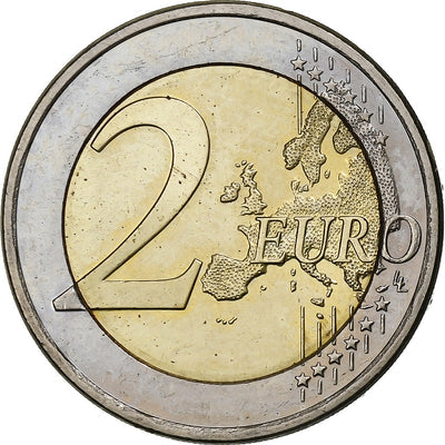 Estonia, 
            
               2 Euro, 
            
               Map of Estonia