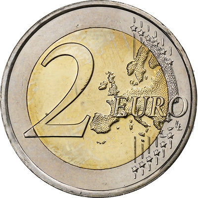 Países Bajos, 
            
               2 Euro, 
            
               Willem-Alexander Accession