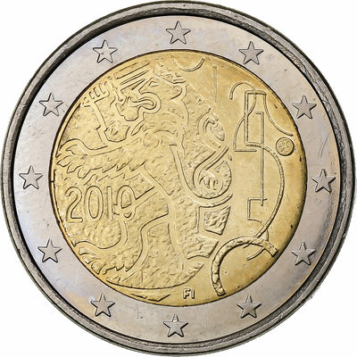 Finlandia, 
            
               2 Euro, 
            
               Rahapaja - Mark