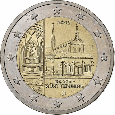 Alemania, 
            
               2 Euro, 
            
               Bundesländer - "Baden-Württemberg"