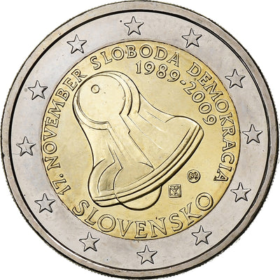 Eslovaquia, 
            
               2 Euro, 
            
               Freedom