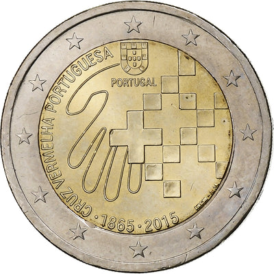 Portugal, 
            
               2 Euro, 
            
               Portuguese Red Cross